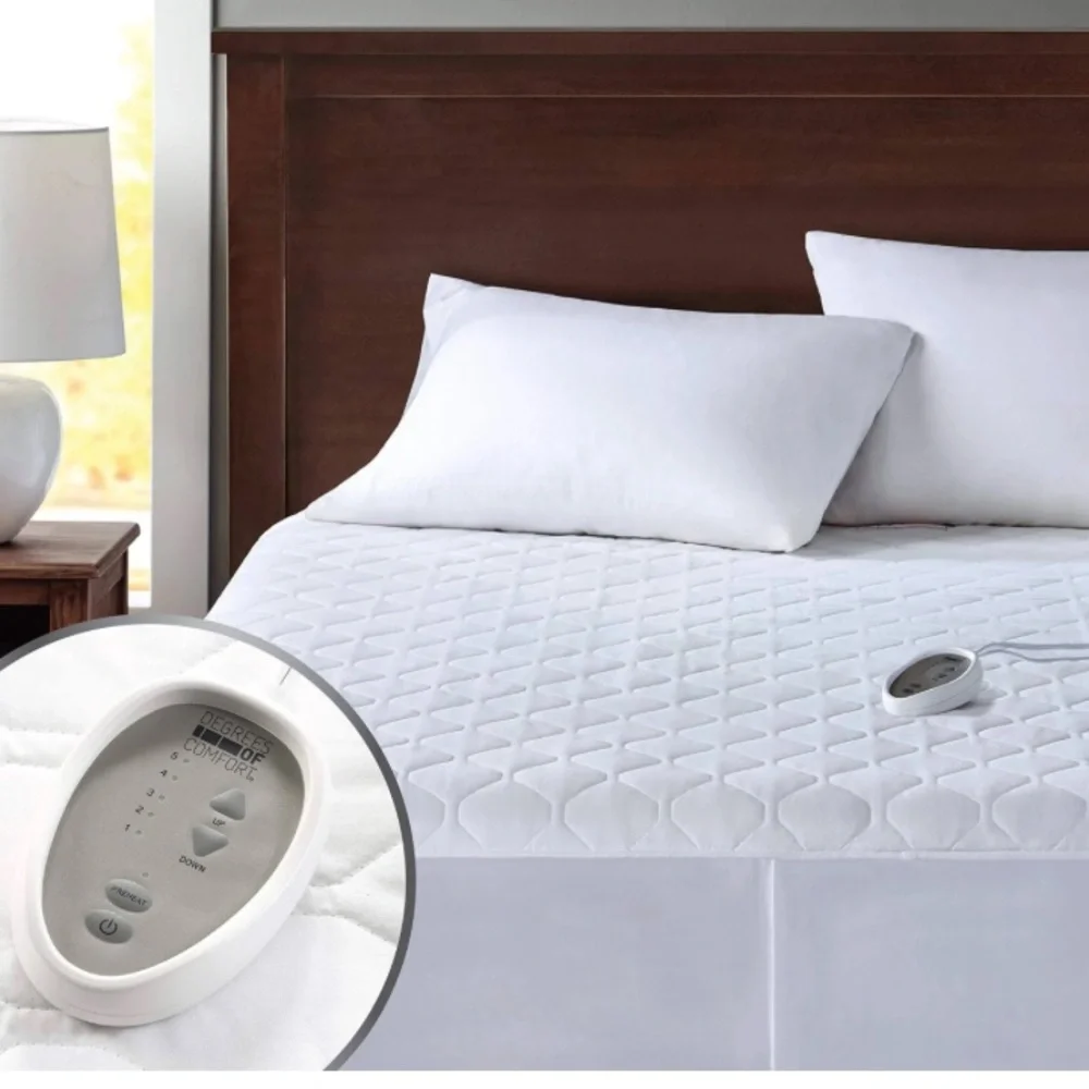 Cali Kin Degrees of Comfort Dual Control Heated Mattress Pad